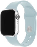 FIXED Silicone Strap SET for Apple Watch 42/44/45/Ultra 49mm, Light Turquoise - Watch Strap
