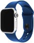 FIXED Silicone Strap SET pro Apple Watch 42/44/45/Ultra 49mm královsky modrý - Řemínek