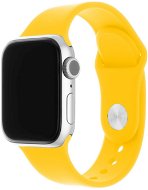 FIXED Silicone Strap SET for Apple Watch 42/44/45/Ultra 49mm, Yellow - Watch Strap