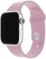 FIXED Silicone Strap SET pre Apple Watch 38/40/41mm svetlo ružový - Remienok na hodinky
