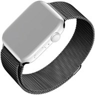 FIXED Mesh Strap pro Apple Watch 42/44/45/Ultra 49mm černý - Řemínek