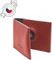 FIXED Wallet for AirTag z pravej hovädzej kože červená - Peňaženka