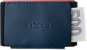 Portemonnaie FIXED Tiny Wallet aus echtem Rindsleder - blau - Peněženka