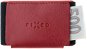 Portemonnaie FIXED Tiny Wallet aus echtem Rindsleder - rot - Peněženka