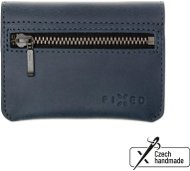 Portemonnaie FIXED Tripple Wallet aus echtem Rindsleder - blau - Peněženka