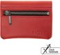 Peňaženka FIXED Tripple Wallet z pravej hovädzej kože červená - Peněženka