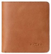 FIXED Classic pénztárca valódi marhabőrből barna színben - Pénztárca
