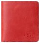 FIXED Classic pénztárca valódi marhabőrből, piros színben - Pénztárca