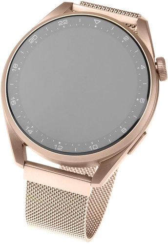FIXED Mesh Strap with 18mm Quick Release rose gold - Watch Strap - Main image