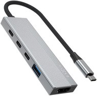 FIXED HUB Core 5-in-1 USB-C for Laptops and Tablets 100W PD 3.0 Space Grey - USB Hub
