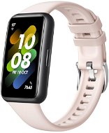 FIXED Silicone Strap pro Huawei Band 7 růžový - Watch Strap