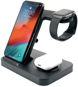 FIXED Powerstation for 3 Devices, Black - Wireless Charger