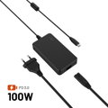 FIXED GaN nabíjecí adaptér pro notebooky s USB-C PD 3.0 100W černý
