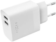 FIXED Smart Rapid Charge s 2xUSB výstupem a USB/Lightning kabelem 1m MFI 17W bílá - AC Adapter