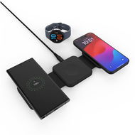 FIXED Flex pro Samsung 15W+3W+15W černá - Bezdrátová nabíječka