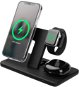 FIXED MagPowerstation 3in1 with MagSafe 15W+15W+5W mount support black - MagSafe Wireless Charger