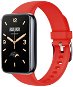 FIXED Silicone Strap pre Xiaomi Mi Smart Band 7 Pro červený - Remienok na hodinky