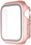 FIXED Pure+ Tok temperált üveggel a 41 mm-es Apple Watchhoz - rózsaszín - Okosóra tok