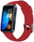 FIXED Silicone Strap pro Huawei Band 8 červený - Watch Strap