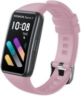 FIXED Silicone Strap pro Honor Band 6/7 růžový - Watch Strap