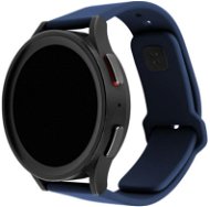 FIXED Silikon-Sportarmband mit Schnellverschluss 22mm für Smartwatch blau - Armband