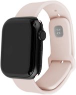 FIXED Silicone Sporty Strap na Apple Watch 42/44/45 mm ružový - Remienok na hodinky