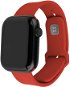 FIXED Silicone Sporty Strap pro Apple Watch Ultra 49mm červený - Watch Strap