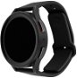 FIXED Silicone Sporty Strap s Quick Release 20 mm na smartwatch čierny - Remienok na hodinky