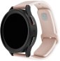 FIXED Silikon-Sportarmband mit Schnellverschluss 20mm für Smartwatch rosa - Armband
