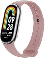 FIXED Silicone Strap pro Xiaomi Mi Band 8 růžový - Watch Strap