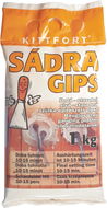 Kittfort Sádra šedá 1kg - Tmel