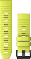Watch Strap Garmin QuickFit 26 silicone yellow - Řemínek