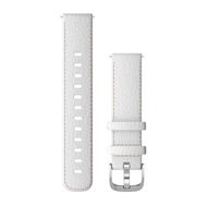 Watch Strap Garmin Quick Release 18 Leather White - Řemínek