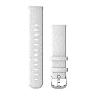 Remienok na hodinky Garmin Quick Release 18 kožený biely - Řemínek