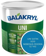 PPG Deco Czech Balakryl UNI SATIN 0.7 kg, 5015 sky blue - All-Purpose Paint