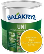 PPG Deco Czech Balakryl UNI SATIN 0.7 kg, 1023 traffic yellow - All-Purpose Paint