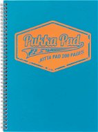 PUKKA PAD Jotta Neon A4 linajkový, modrý - Poznámkový blok