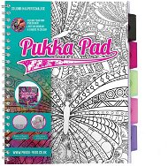 PUKKA PAD Project Book A4 lined, for colouring - Notepad