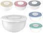 Bowl PETRA plastic GENEX Quick-action container d23,5 3 l with lid, UH - Mísa