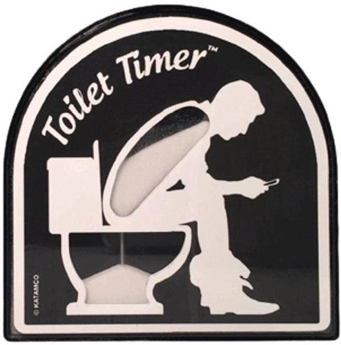Popron Hourglass - Toilet - Table Clock