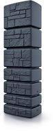 PROSPERPLAST Sud na dešťovou vodu TOWER STONE antracit 500l - Sud