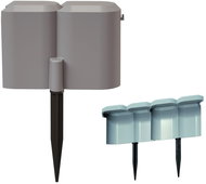 PROSPERPLAST zahradní palisáda SNAIL šedá, 12ks, 1,9m - Palisáda