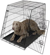 Kerbl Transport box, car cage for dogs 107 × 74 × 85 cm, 2 doors, bevelled - Dog Carriers