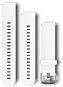 Řemínek Garmin Quick Release 20 silikonový bílý (stříbrná přezka) - Řemínek