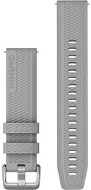 Garmin Quick Release 20 Silicone Grey (Silberschnalle) - Armband