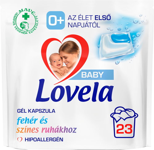 LOVELA Baby mosógél kapszula 23 db - Mosókapszula - Fő fotó
