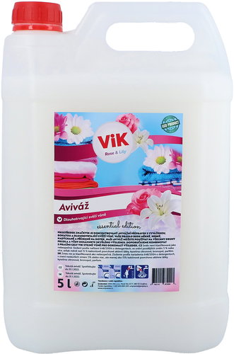 VIK Rose &amp; Lily 5 l (200 washes) - Fabric Softener - Main image