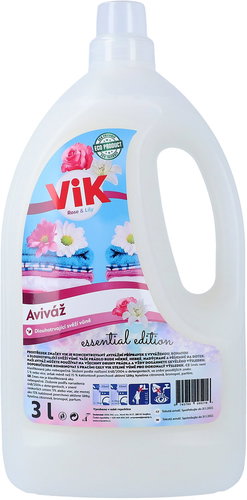 VIK Rose &amp; Lily 3 l (120 washes) - Fabric Softener - Main image