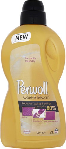 Gold PERWOLL Care & Repair 2L (33 wash) - Washing Gel - Main image