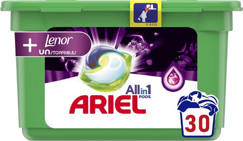 Ariel pods all-in-1 touch of Lenor color washing capsules 30 PCs